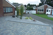 driveway in tegula