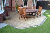 complementry decking area